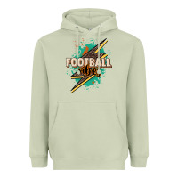 Matcha Football Vibes Heavyweight Hoodie - HowdyJamesFarm