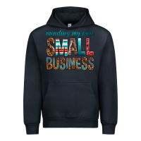 Navy Minding My Own Small Business Urban Hoodie - BundleAndBundleShop