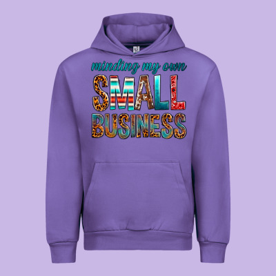 Minding My Own Small Business Urban Hoodie Designed By Bundleandbundleshop