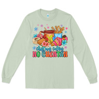 Matcha christmas calories no cuentan mexican Long Sleeve Tee - MaliasSmallBusiness