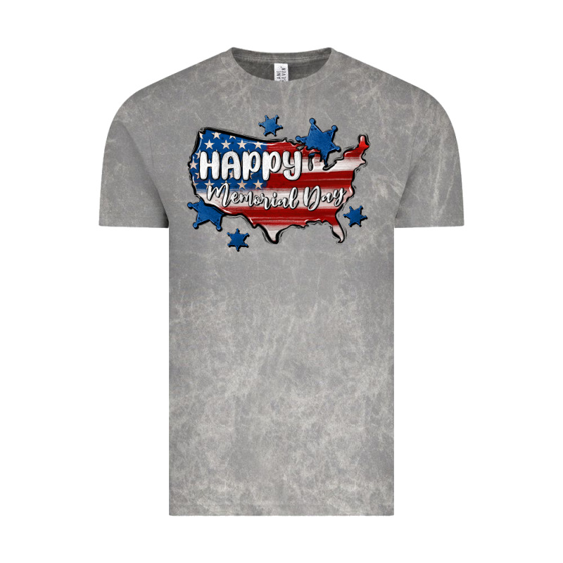 Happy Memorial Day Usa Vintage Tee by MaliasSmallBusiness | Teevron