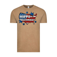 Vintage Coffee happy memorial day usa Vintage Tee - MaliasSmallBusiness