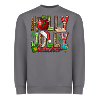 Storm holly jolly teacher Heavyweight Sweatshirt - NancyCooperArtShop