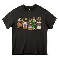 Asphalt san judas coffee Heavy Core Tee - JahusDesignShop