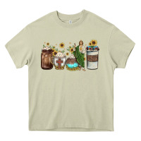 Mossy san judas coffee Heavy Core Tee - JahusDesignShop