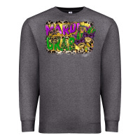 Charcoal Heather mardi gras Premium Sweatshirt - CowGirlArtShop
