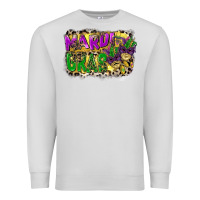Dove Grey mardi gras Premium Sweatshirt - CowGirlArtShop