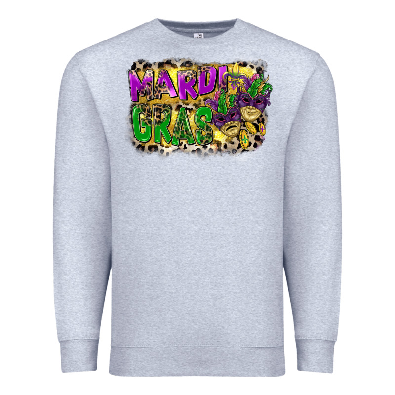 Mardi Gras Premium Sweatshirt by CowGirlArtShop | Teevron