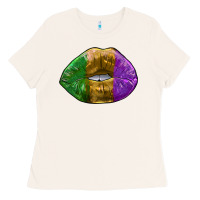 Bone mardi gras kiss Ladies Tee - RanaPortraitStore