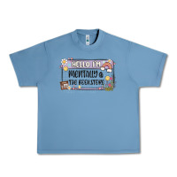 Pebble Blue hello im mentally at the bookstore Urban Heavy Tee - MaliasSmallBusiness