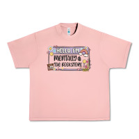 Salmon hello im mentally at the bookstore Urban Heavy Tee - MaliasSmallBusiness