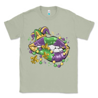 Matcha mardi gras lips Classic Tee - MaliasSmallBusiness