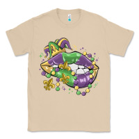 Mushroom mardi gras lips Classic Tee - MaliasSmallBusiness