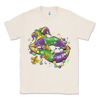 Natural mardi gras lips Classic Tee - MaliasSmallBusiness