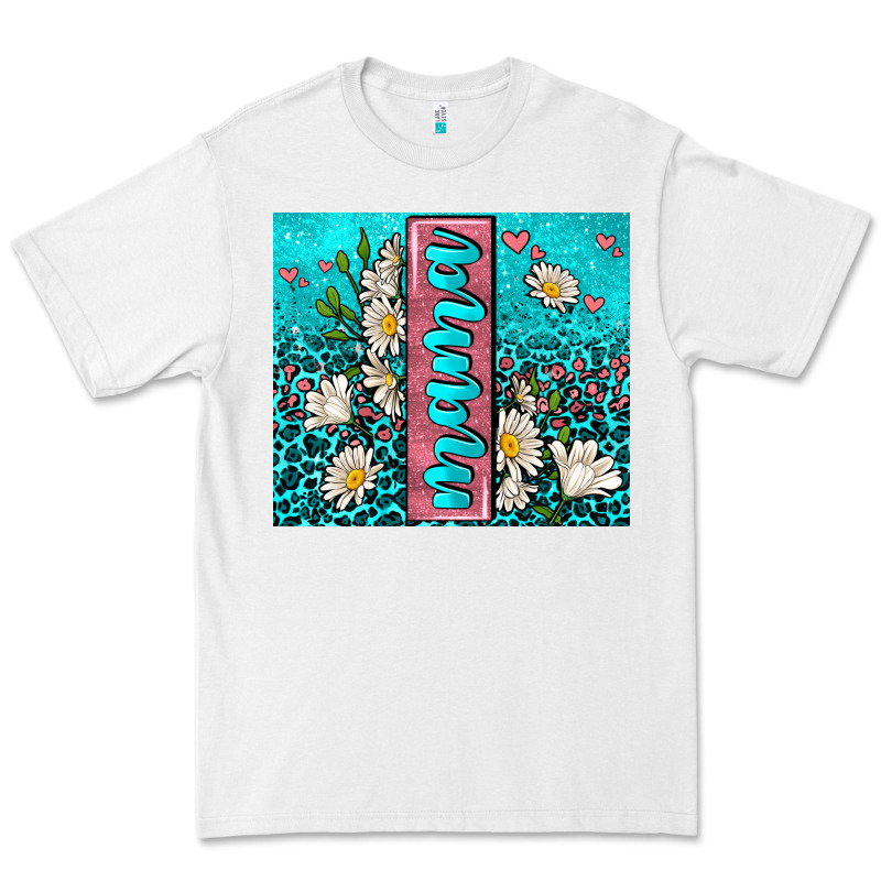 Turquoise Leopard Mama Premium Tee by AdoDesignShop | Teevron