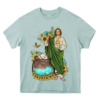 Arona san judas coffee cup sunflower Heavy Core Tee - JahusDesignShop