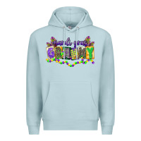 Blue Mist mardi gras grammy Premium Hoodie - CowGirlArtShop
