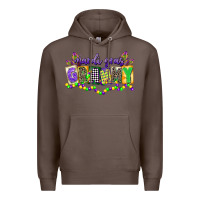 Coffee mardi gras grammy Premium Hoodie - CowGirlArtShop