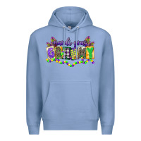 Colony Blue mardi gras grammy Premium Hoodie - CowGirlArtShop