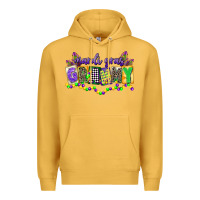 Mustard mardi gras grammy Premium Hoodie - CowGirlArtShop