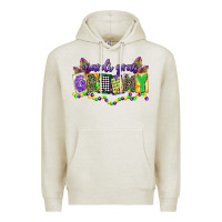 Oatmeal Heather mardi gras grammy Premium Hoodie - CowGirlArtShop