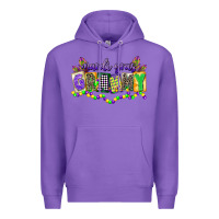 Purple mardi gras grammy Premium Hoodie - CowGirlArtShop