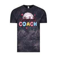Cloud Black volleyball coach all day every day Vintage Tee - MaliasSmallBusiness