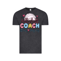 Vintage Black volleyball coach all day every day Vintage Tee - MaliasSmallBusiness