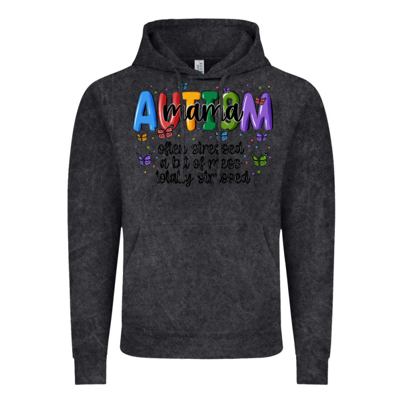 Autism Mama Vintage Hoodie by MaliasSmallBusiness | Teevron
