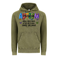 Vintage Olive autism mama Vintage Hoodie - MaliasSmallBusiness
