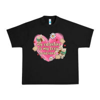 Black my valentine is my look boyfriend Urban Heavy Tee - MaliasSmallBusiness