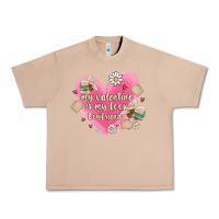 Burro my valentine is my look boyfriend Urban Heavy Tee - MaliasSmallBusiness
