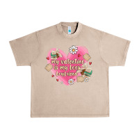 French Oak my valentine is my look boyfriend Urban Heavy Tee - MaliasSmallBusiness
