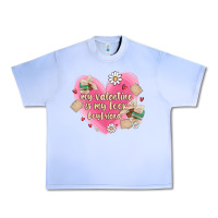 Grape Ice my valentine is my look boyfriend Urban Heavy Tee - MaliasSmallBusiness