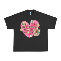 Pigment Black my valentine is my look boyfriend Urban Heavy Tee - MaliasSmallBusiness
