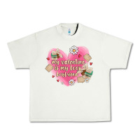 Pistachio my valentine is my look boyfriend Urban Heavy Tee - MaliasSmallBusiness
