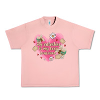 Salmon my valentine is my look boyfriend Urban Heavy Tee - MaliasSmallBusiness