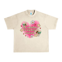 Sandshell my valentine is my look boyfriend Urban Heavy Tee - MaliasSmallBusiness