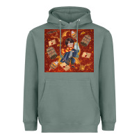 Sage wizard boy with magic items Heavyweight Hoodie - TumblerDesignByShophia
