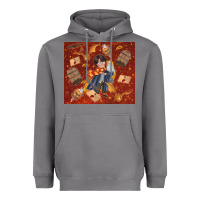 Storm wizard boy with magic items Heavyweight Hoodie - TumblerDesignByShophia