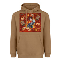Toasted Coconut wizard boy with magic items Heavyweight Hoodie - TumblerDesignByShophia