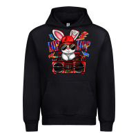 Black hip hop Urban Hoodie - FaDigitalArtStudio