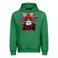 Emerald hip hop Urban Hoodie - FaDigitalArtStudio