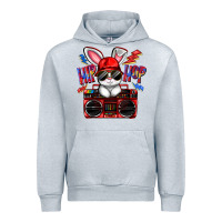 Heather Grey hip hop Urban Hoodie - FaDigitalArtStudio