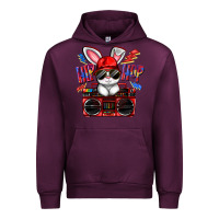 Mauve Wine hip hop Urban Hoodie - FaDigitalArtStudio
