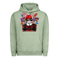 Pigment Oil Green hip hop Urban Hoodie - FaDigitalArtStudio