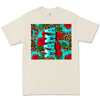 Bone rose leopard mama Premium Tee - AdoDesignShop