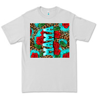 Rose Leopard Mama Premium Tee | Teevron