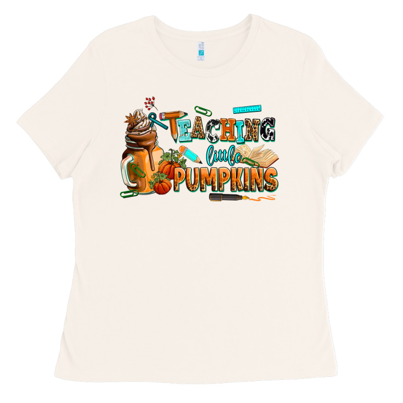 Teaching Little Pumpkins Ladies Tee by AdoDesignShop | Teevron