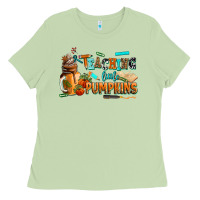 Matcha teaching little pumpkins Ladies Tee - AdoDesignShop